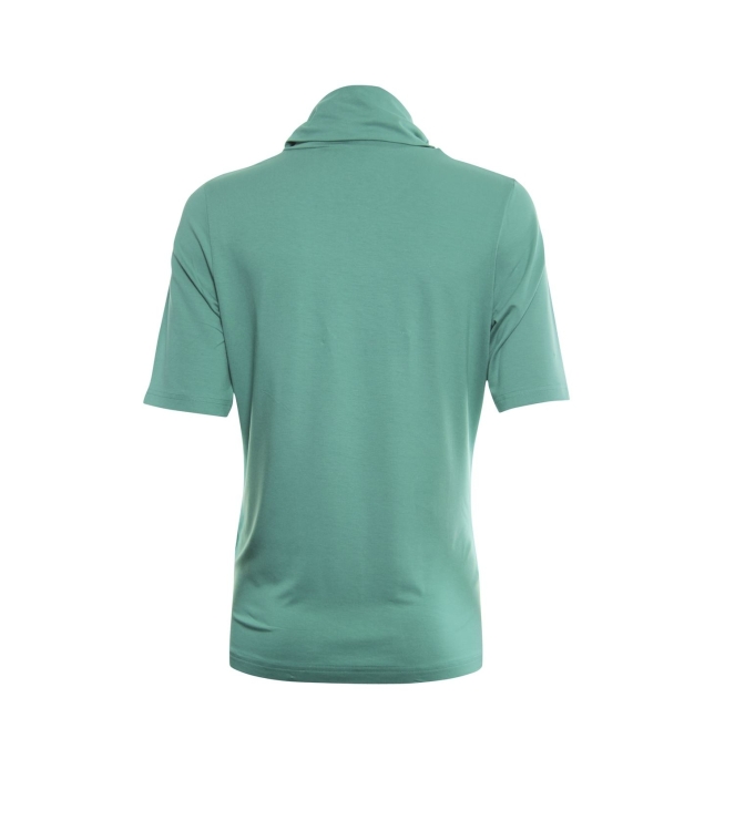 Sarto Fashion T-shirt rollcollar f645 green