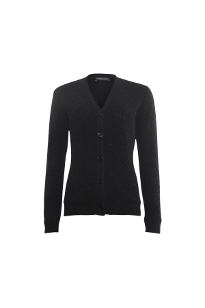 Sarto Fashion Cardigan v-neck f199 black