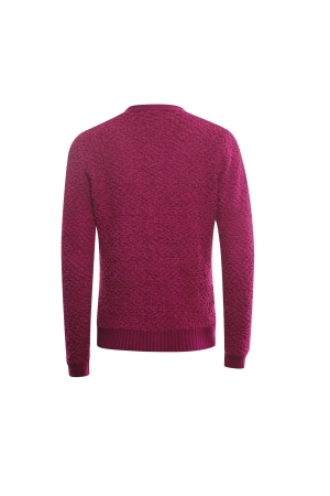 Sarto Fashion Cardigan v-neck f937 magenta
