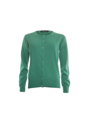 Sarto Fashion Cardigan o-neck f645 green