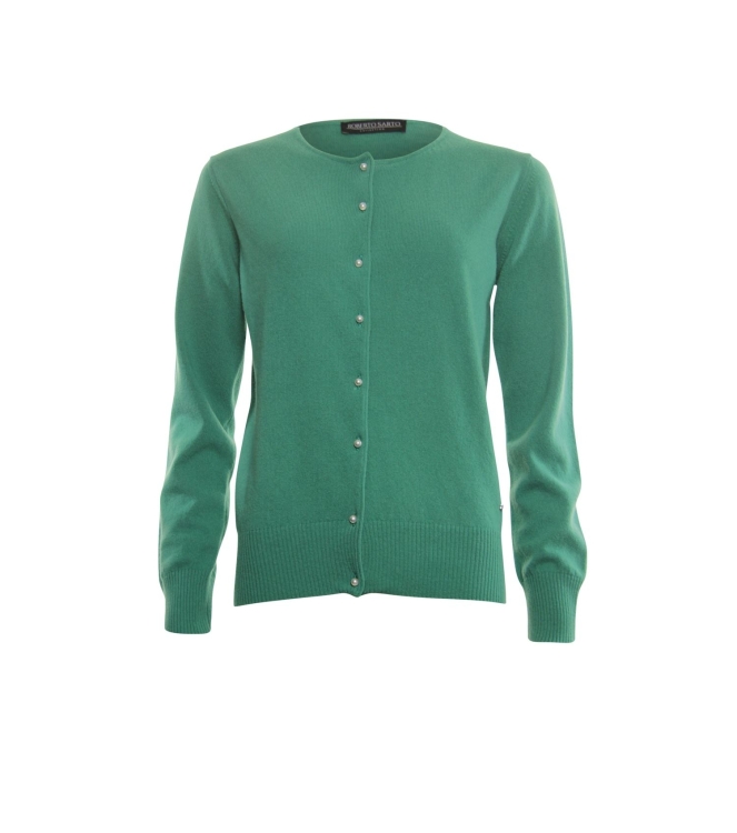 Sarto Fashion Cardigan o-neck f645 green