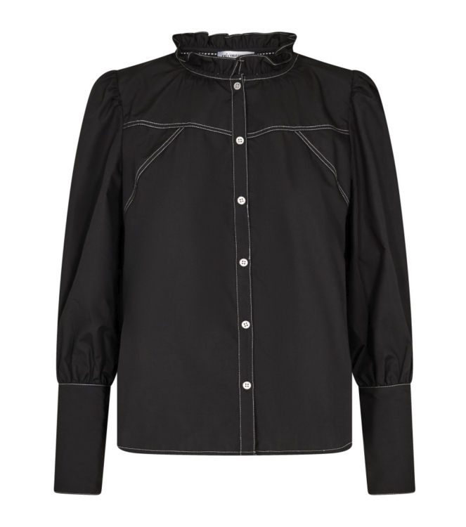 Co Couture BonnieCC Stitch Shirt 96 Black