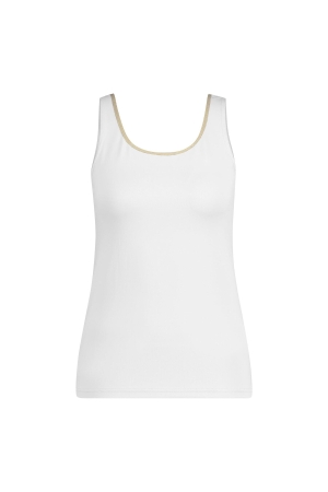 NUKUS Juba Singlet I 16 white