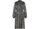 Tramontana Dress Pied de Poulle Print Blacks