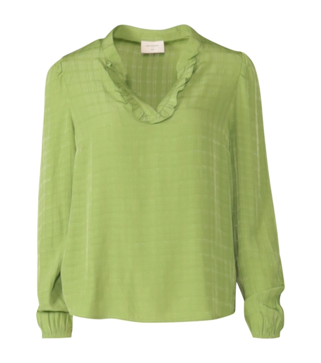 Freequent Blouse Piquant Green