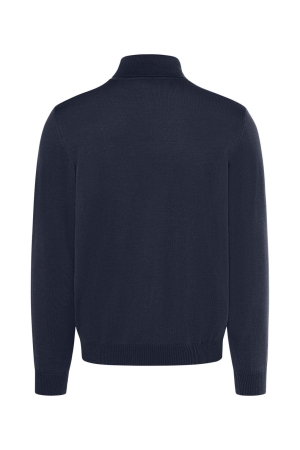 Maerz Pullover Rollkragen 1/1 Arm 399 Navy
