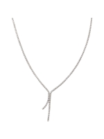 Abrazi Jet Ketting Zilver Zilver