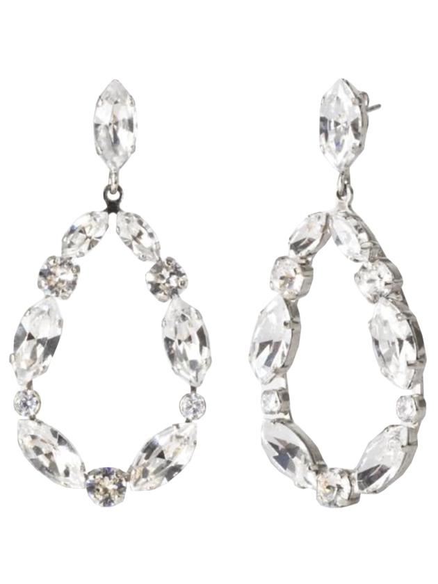 Abrazi Jane oorbellen Zilver Small Zilver