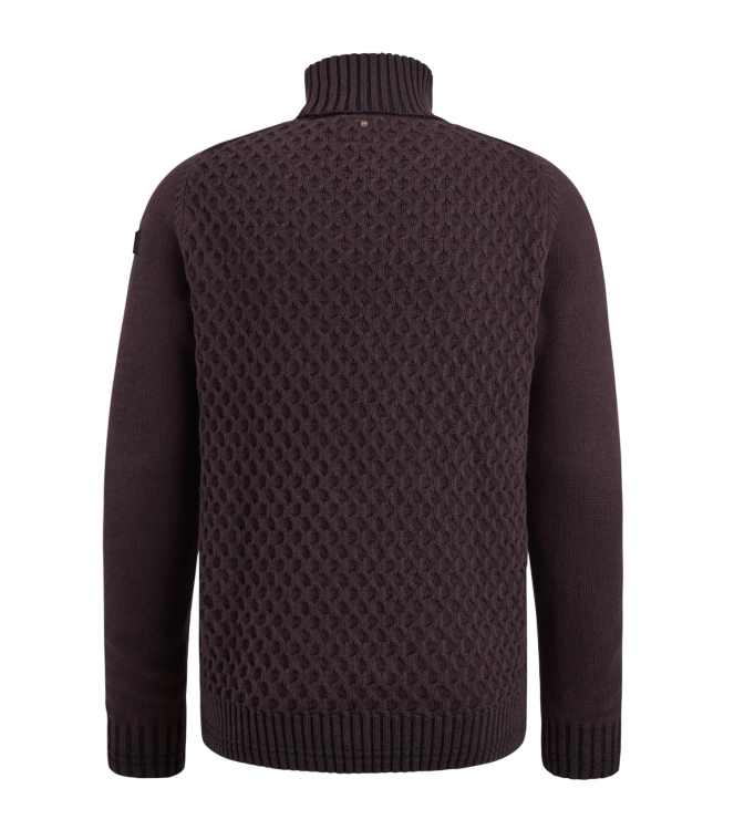 PME Legend Roll neck cotton 8200 Fudge