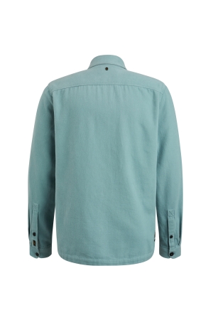 PME Legend Long Sleeve Shirt Ctn Moleskin 5152 Smoke Blue