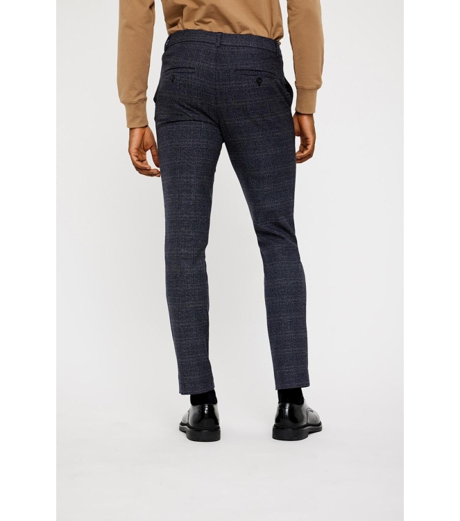Plain JOSH 083 DARK BLUE CHECK dark blue check