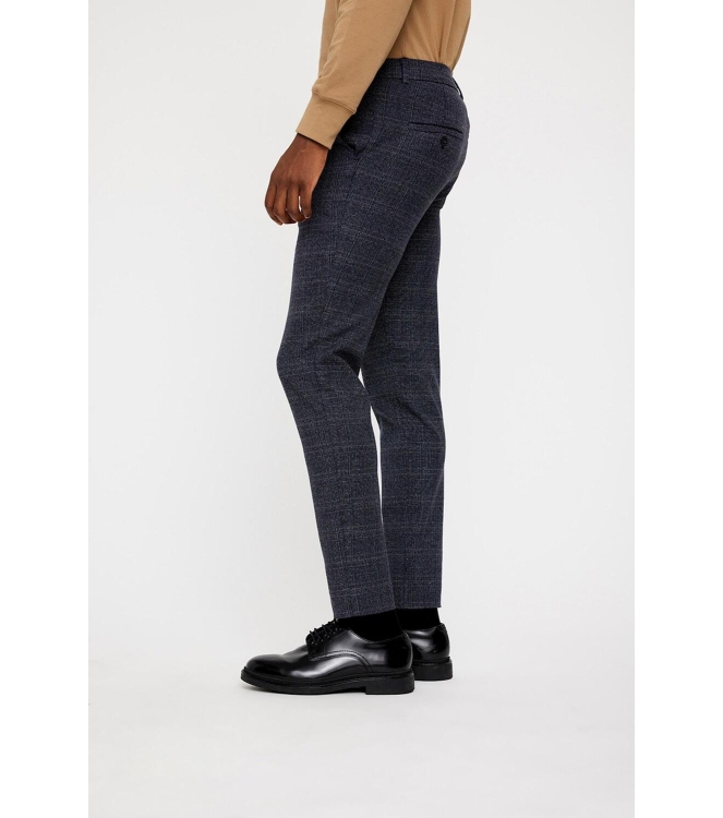 Plain JOSH 083 DARK BLUE CHECK dark blue check