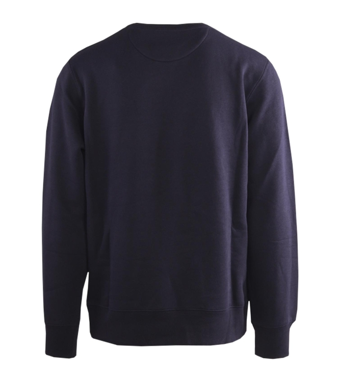 Gant EMBOSSED SWEAT C-NECK 433 EVENING BLUE