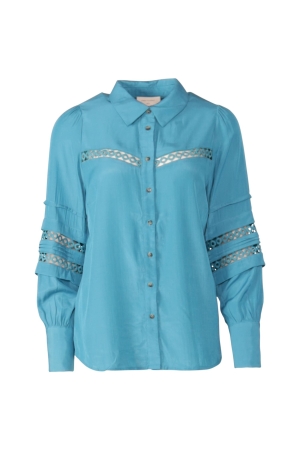 Freequent Shirt Saxony Blue