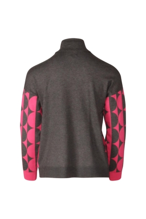 Leo en Ugo Top AW357-4 Grey/Fushia