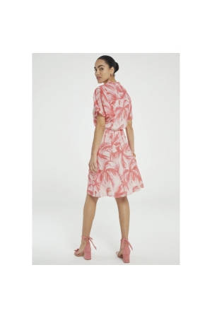 Fabienne Chapot Myla butterfly dress 7019-4310-PAL Pink Grapefruit/Char