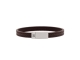 Steel and Barnett Leather Bracelet LBG/002 Brown