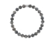 Steel and Barnett Stones Bracelet SBB/017 Matt smoky