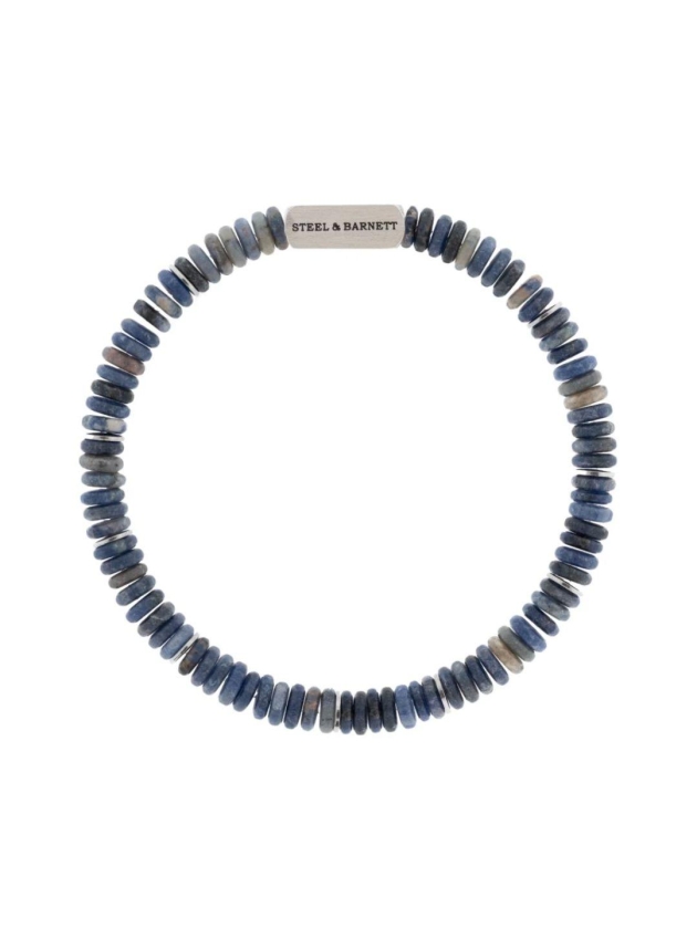 Steel and Barnett Stones Bracelet SBTT/002 Matt Sodalite