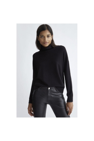 Liu Jo f.12 Basic Shine Sweater Nero