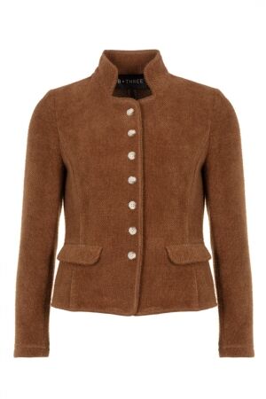 B-Three Soft unlined jacket 58_camel