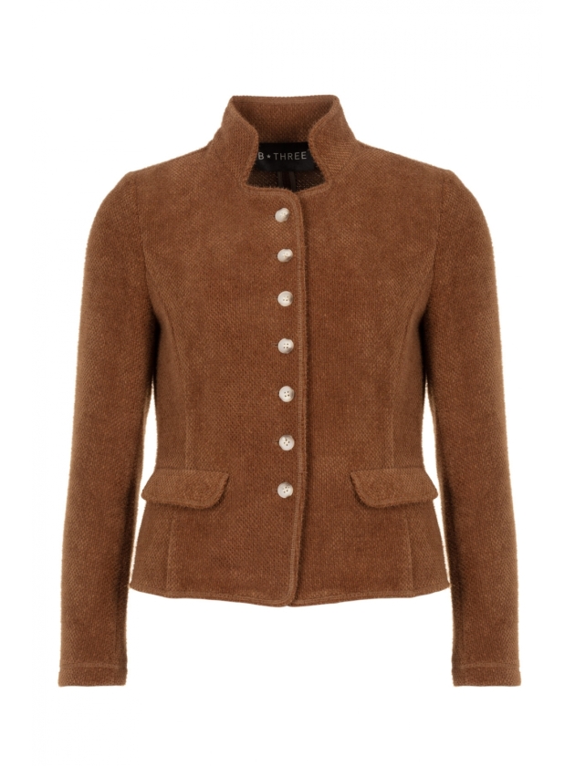 B-Three Soft unlined jacket 58_camel