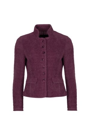 B-Three Soft unlined jacket 548_Wine