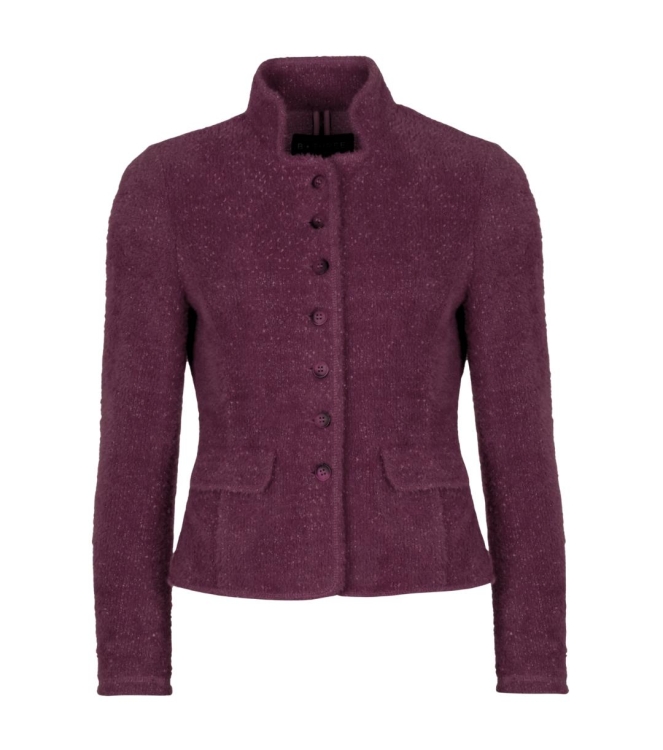 B-Three Soft unlined jacket 548_Wine