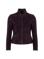 B-Three Soft unlined jacket 546 Violet red