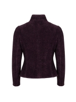 B-Three Soft unlined jacket 546 Violet red