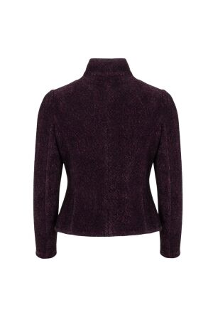 B-Three Soft unlined jacket 546 Violet red
