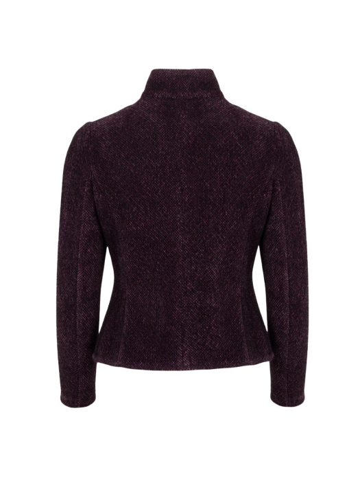 B-Three Soft unlined jacket 546 Violet red