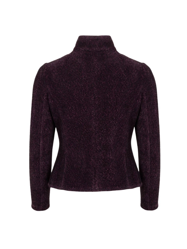 B-Three Soft unlined jacket 546 Violet red