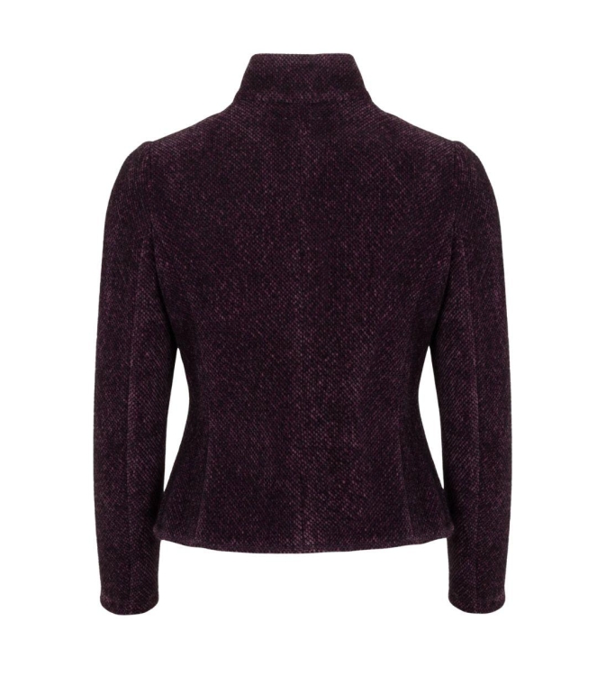 B-Three Soft unlined jacket 546 Violet red