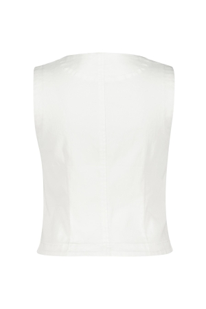 Red Button Waistcoat offwhite Off White