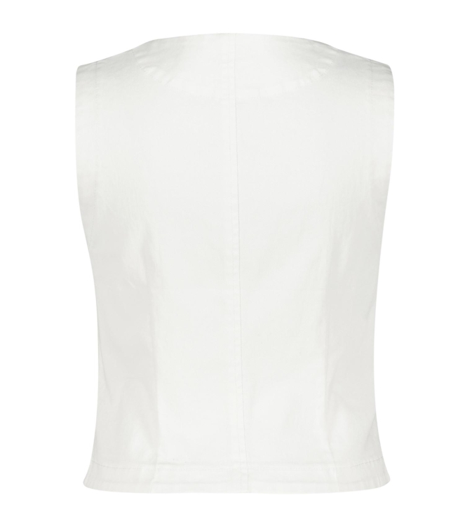 Red Button Waistcoat offwhite Off White