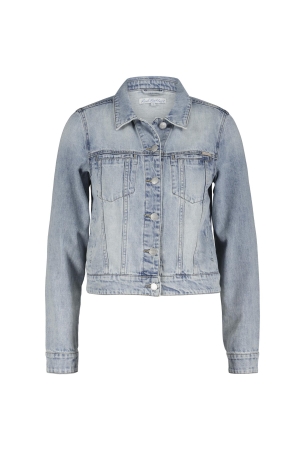 Red Button Jackie cotton denim Denim blue