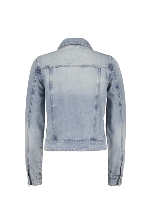 Red Button Jackie cotton denim Denim blue