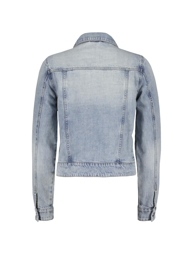 Red Button Jackie cotton denim Denim blue