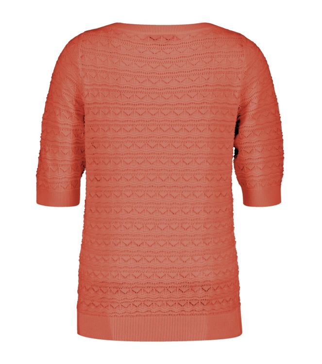 Red Button Sweet pointelle Light flamengo