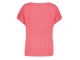 Red Button Jerry top Coral