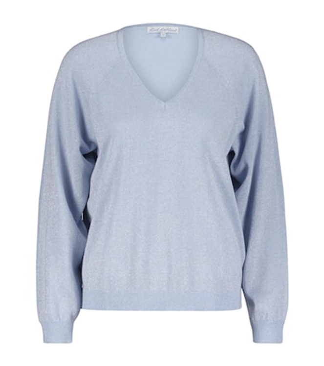 Red Button Fay fine knit lurex Blue/silver