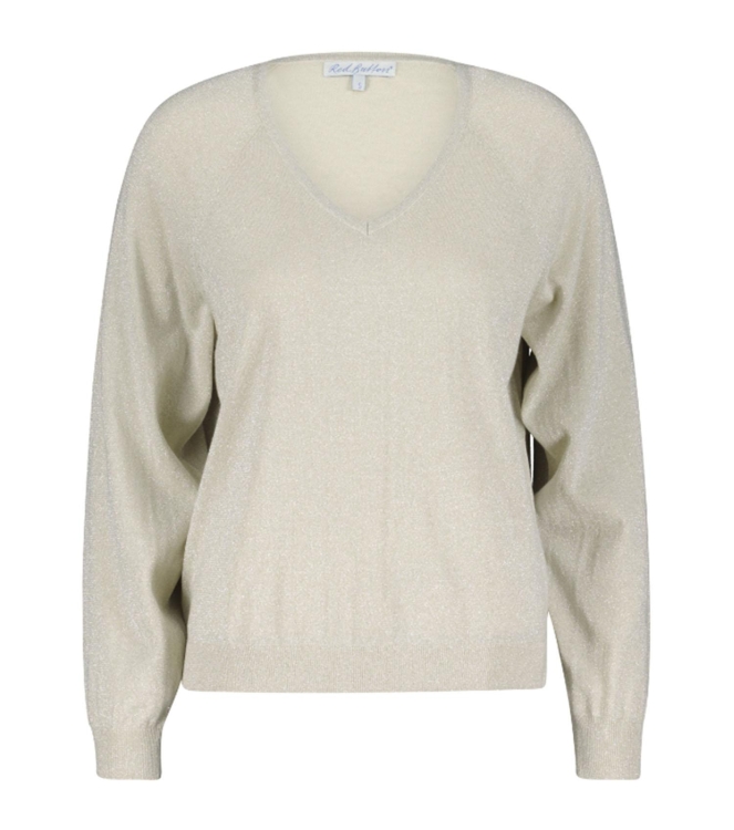 Red Button Fay fine knit lurex Kit/silver