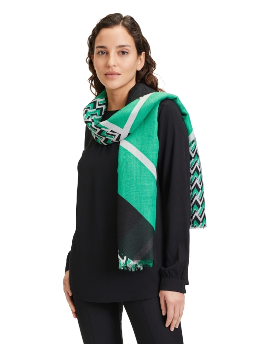 Betty Barclay Schals 9850 Black/Green