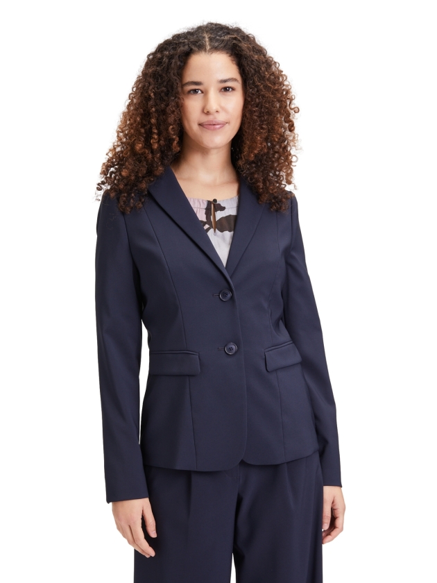 Betty Barclay Blazer Kurz Einreiher 1/1 Arm 8345 Dark Sky