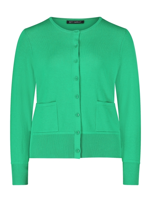 Betty Barclay Strickjacke Kurz 1/1 Arm 5551 Jolly Green