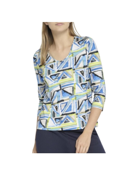 Golle Haug T-Shirt LOS 3/4 Arm 640 Azur