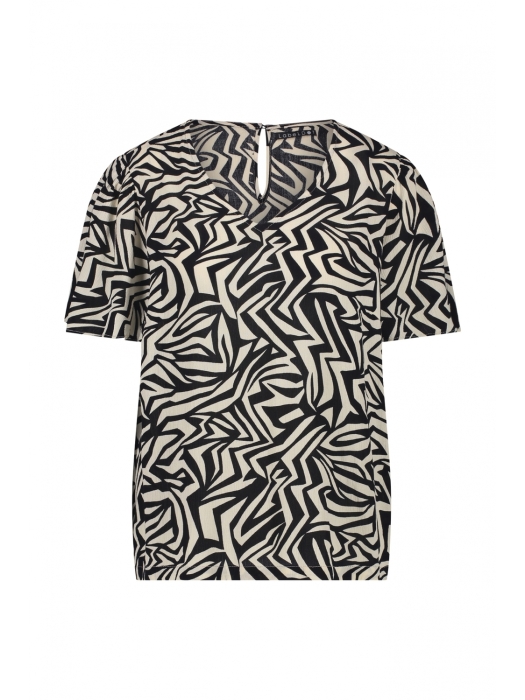 Label Dot Alexia 951 Zwart / Zand
