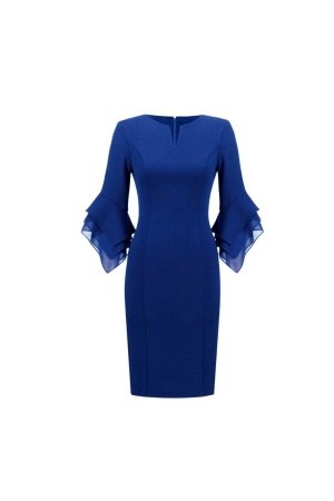 Joseph Ribkoff LDS Dress 2922 Kobalt Blauw
