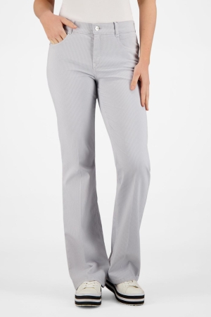 Gardeur Hose Bootcut Slim 1091 Hellgrau